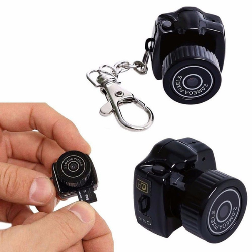 Mini Camera Micro DVR Camcorder Portable Webcam Voice Recorder 480P With Key Chain