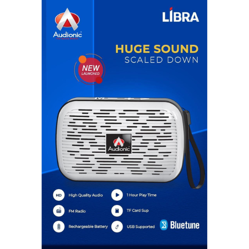 Audionic LIBRA Premium Original Wireless Bluetooth Rechargeable Speaker