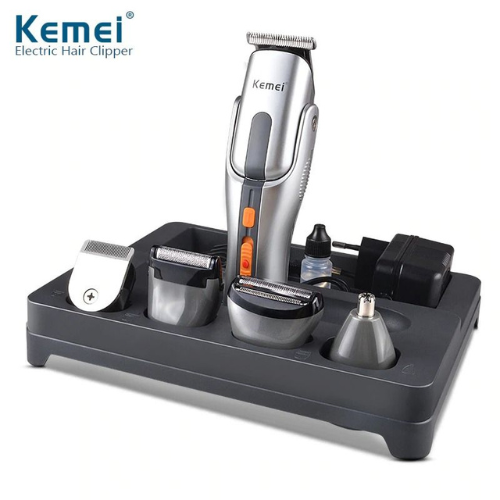 Kemei 680A Multifunction New Cutter Electric Rechargeable Hair Trimmer Shaver Cordless Adjustable Clipper