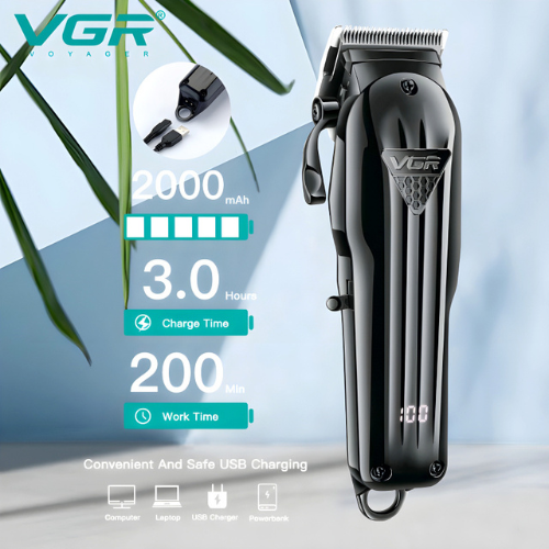 VGR V-282 Professional Rechargeable Cordless Hair Clipper For Men