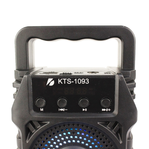 KTS-1093 Wireless Bluetooth Portable LED Light Speaker With Remote 3″