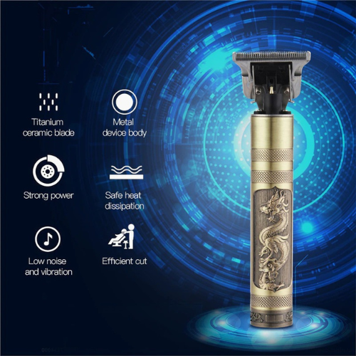 Hair Clipper Rechargeable Thread Engraving Trimmer For Men USB Electric Barber Shaving Machine