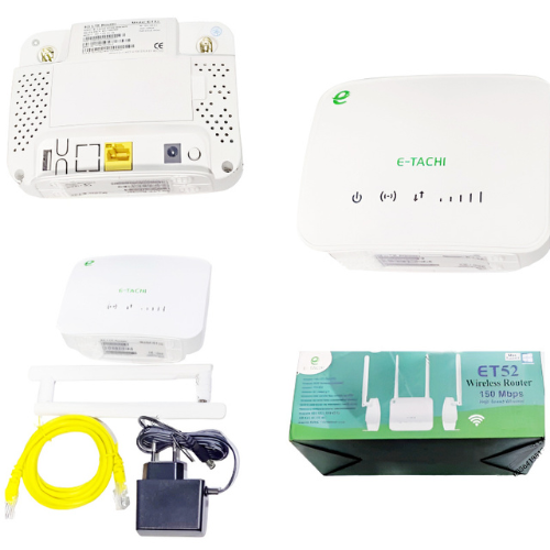 E-Tachi ET52 Optimum 4G LTE 150Mbps High-Speed Wireless Router with 2000mAh Powerful Battery