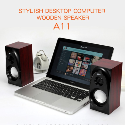 Hotmai A11 Best Quality Portable Multimedia USB 2.0 Wired Speaker