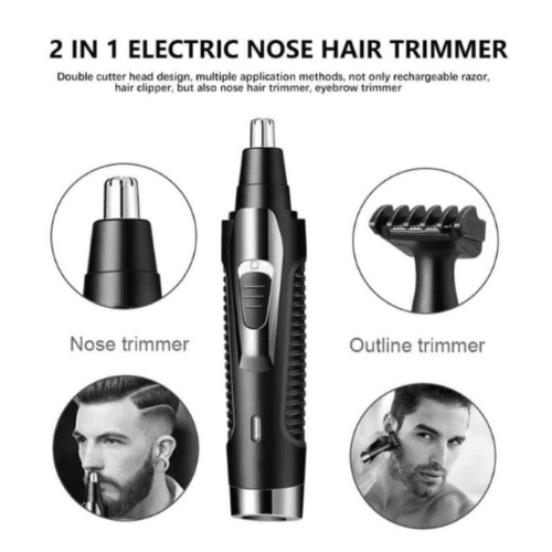 DALING DL-7019 Multi-Functional 2 IN 1 Nose Hair And Outline Trimmer