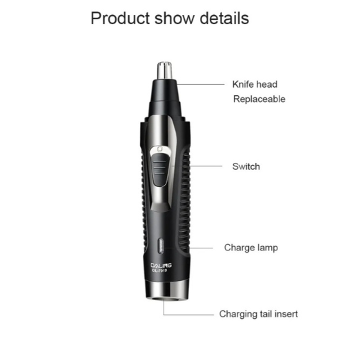 DALING DL-7019 Multi-Functional 2 IN 1 Nose Hair And Outline Trimmer